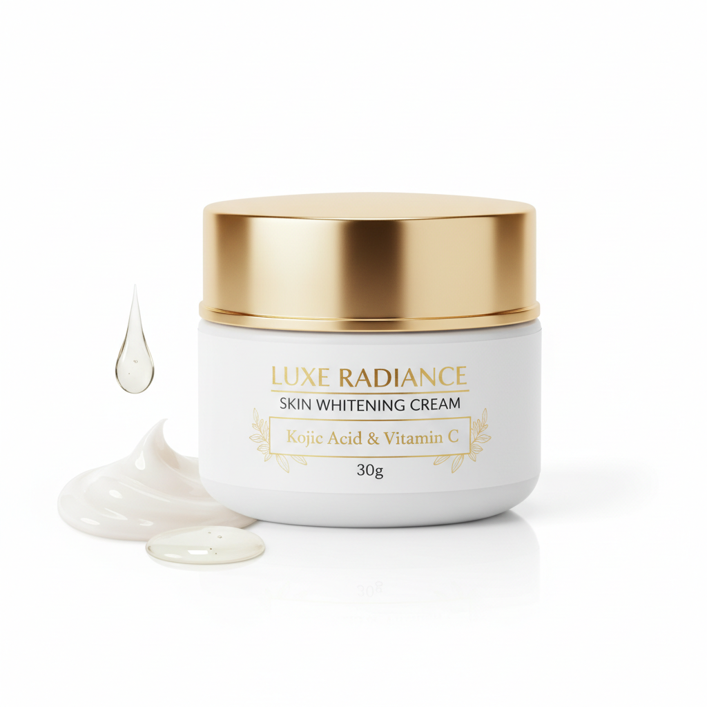 Skin Whitening Cream with Kojic Acid & Vitamin C (30g)