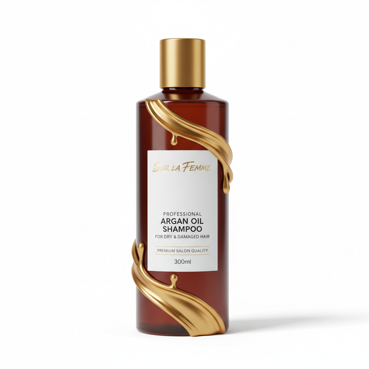 SUR LA FEMME Professional Argan Shampoo for Dry &amp; Damaged Hair (300 ml)