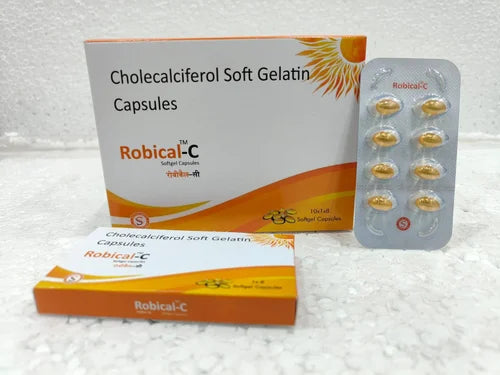 Cholecalciferol (Vitamin D3) 60000 IU Softgel Capsules | High Strength Vitamin D Supplement for Bone, Muscle & Immune Health | 4 & 8 Softgel Capsules