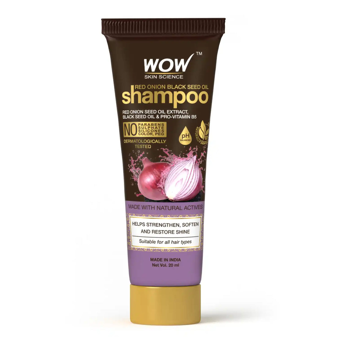 WOW Skin Science Onion Shampoo (20 ml)