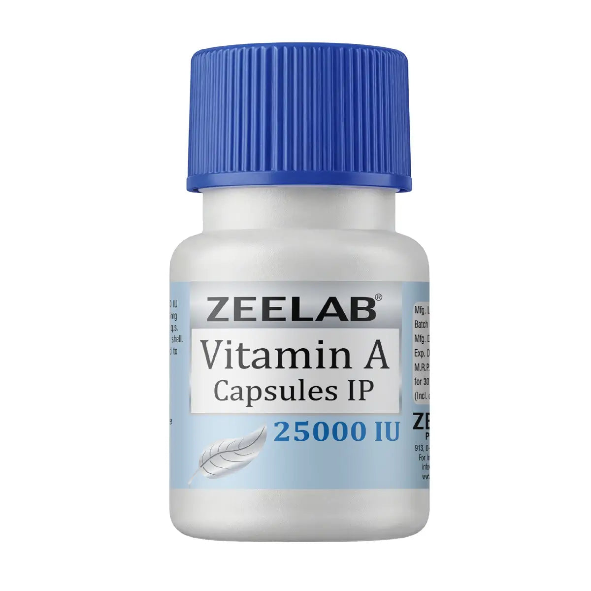 Vitamin A (25000 IU) Eq. To Retinol (7.5mg) (30 Capsules)