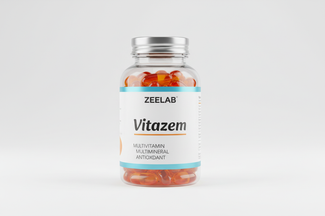 ZEELAB Vitazem Multivitamin, Multimineral & Antioxidant Soft Gelatin Capsules