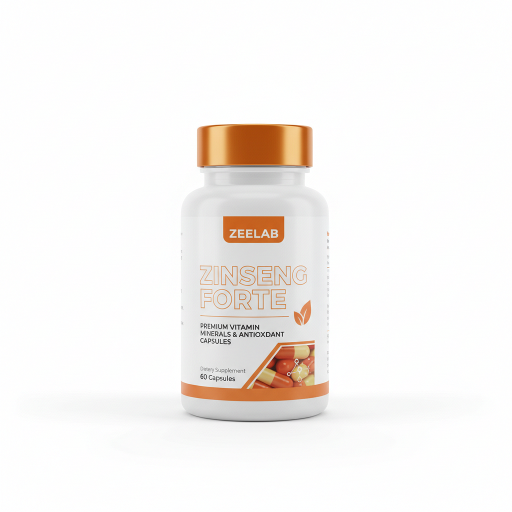 ZEELAB Zinseng Forte VITAMIN, MINERALS, ANTIOXIDANT Capsules